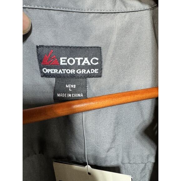 Eotac Operator Grade Shirt Mens L Gray Tactical Workwear Utility Pocket NWT - Picture 2 of 5